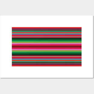 Serape Zarape Sarape - Mexicano Chapin y Latino Posters and Art